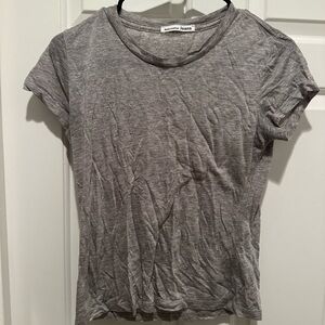 Reformation Heather Gray Short Sleeve Tee